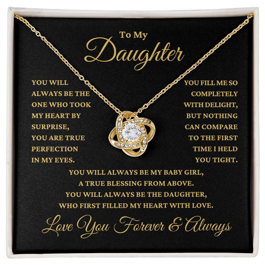 To My Daughter - You First Filled My Heart With Love (B&G)